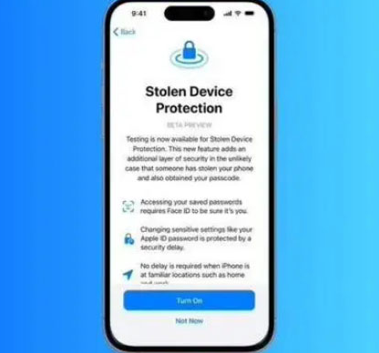 万城镇苹果授权维修店分享被盗设备保护功能开启方法 