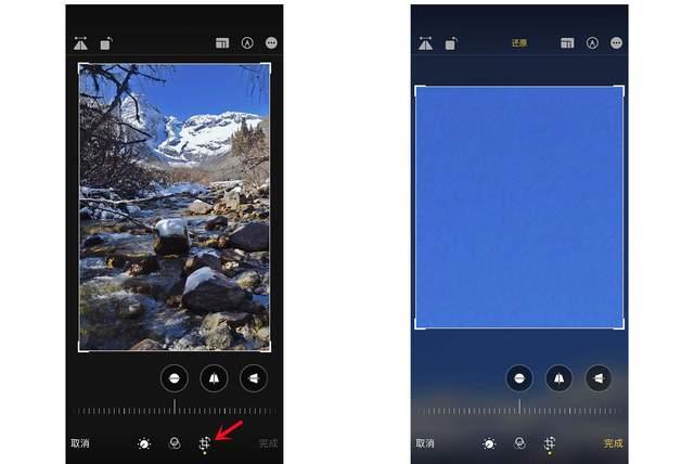 万城镇苹果手机维修分享iPhone手机如何使用裁剪功能隐藏照片 