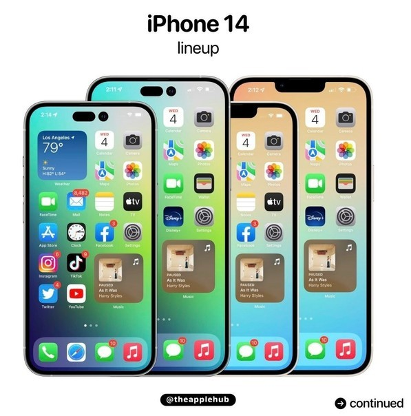 万城镇苹果14维修分享iPhone 14全家福 