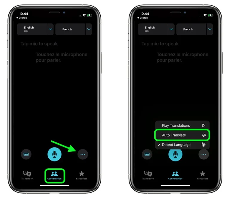 万城镇苹果手机维修分享iOS 15 “翻译” App 新改进 