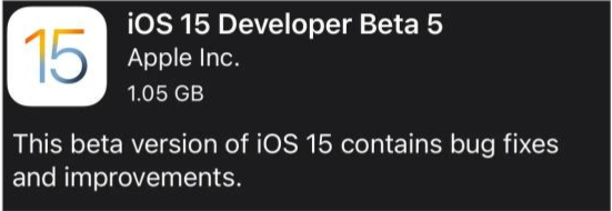 万城镇苹果手机维修分享如何升级到iOS15.0 beta5 