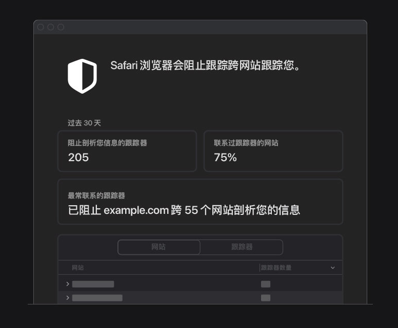 万城镇苹果手机维修分享如何在 Safari 浏览器中查看和打开隐私报告 