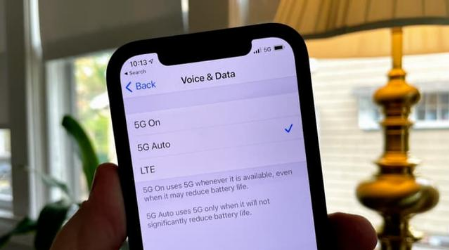 万城镇苹果手机维修分享iPhone 12如何打开或关闭5G网络 